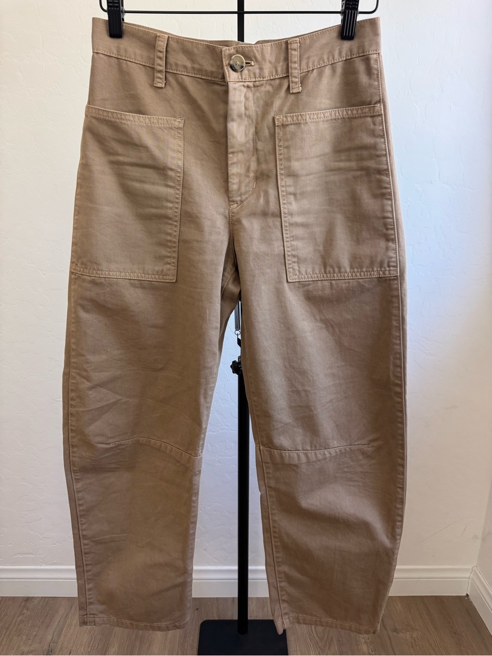 Velvet by Graham & Spencer Brylie Barrel Leg Pants in Pike - Picture 2 of 10
